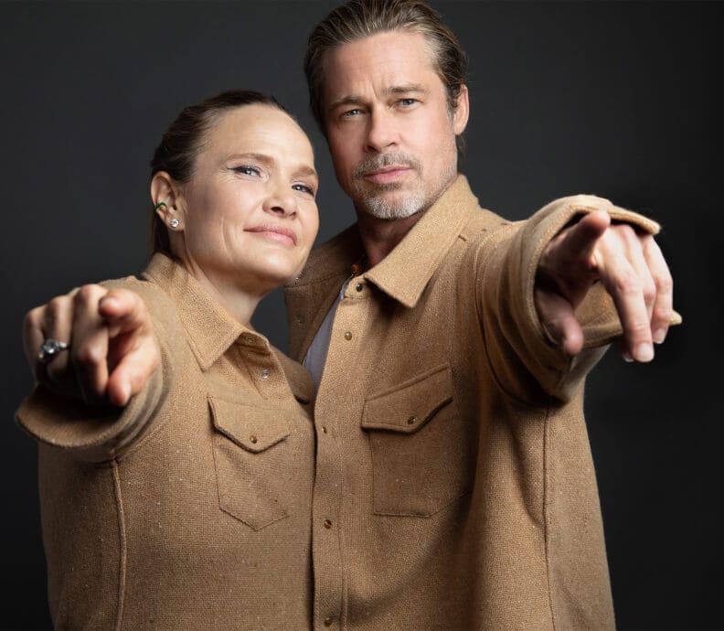 Brad Pitt e outras celebridades lançam marcas de roupas